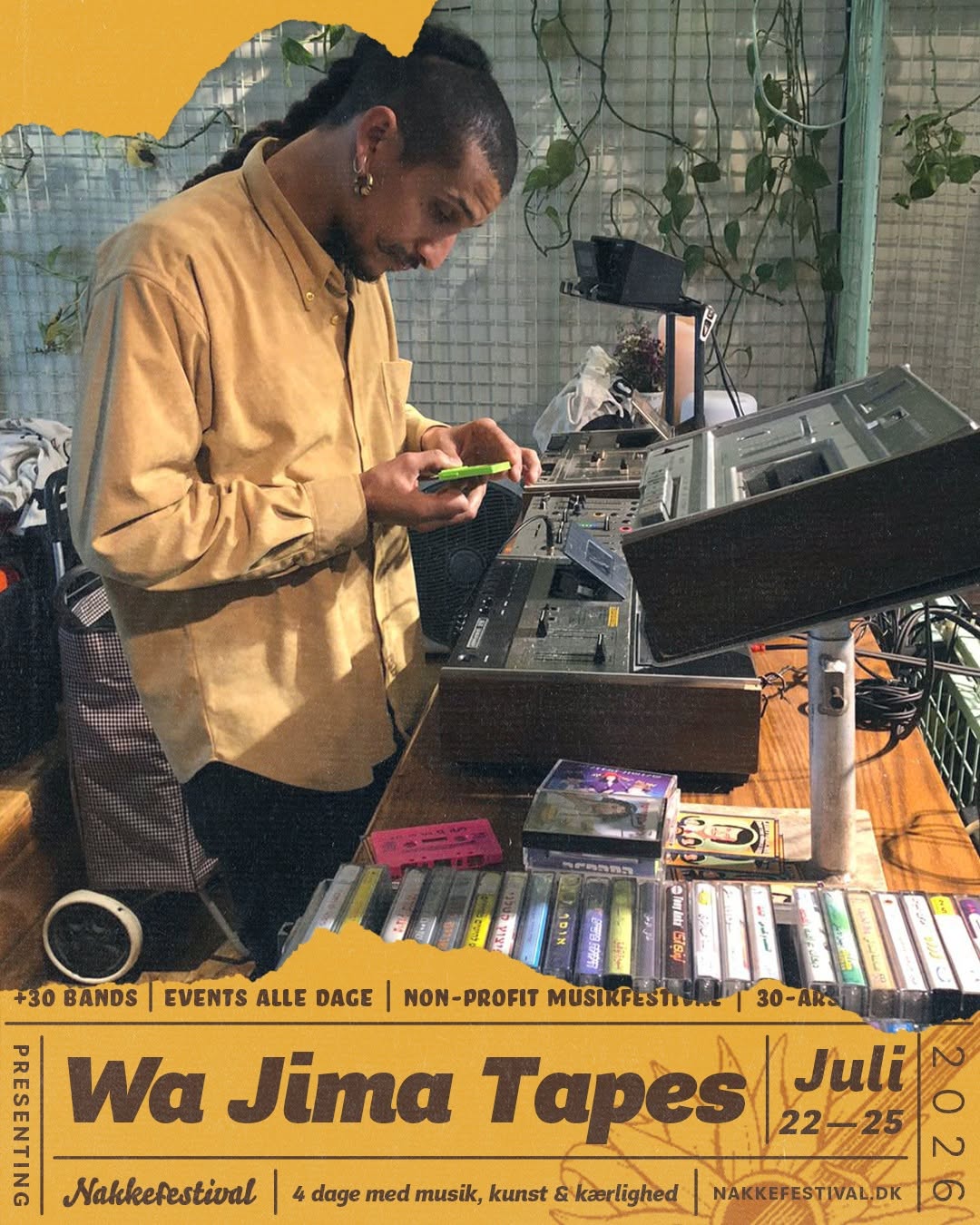 Cover photo of artist