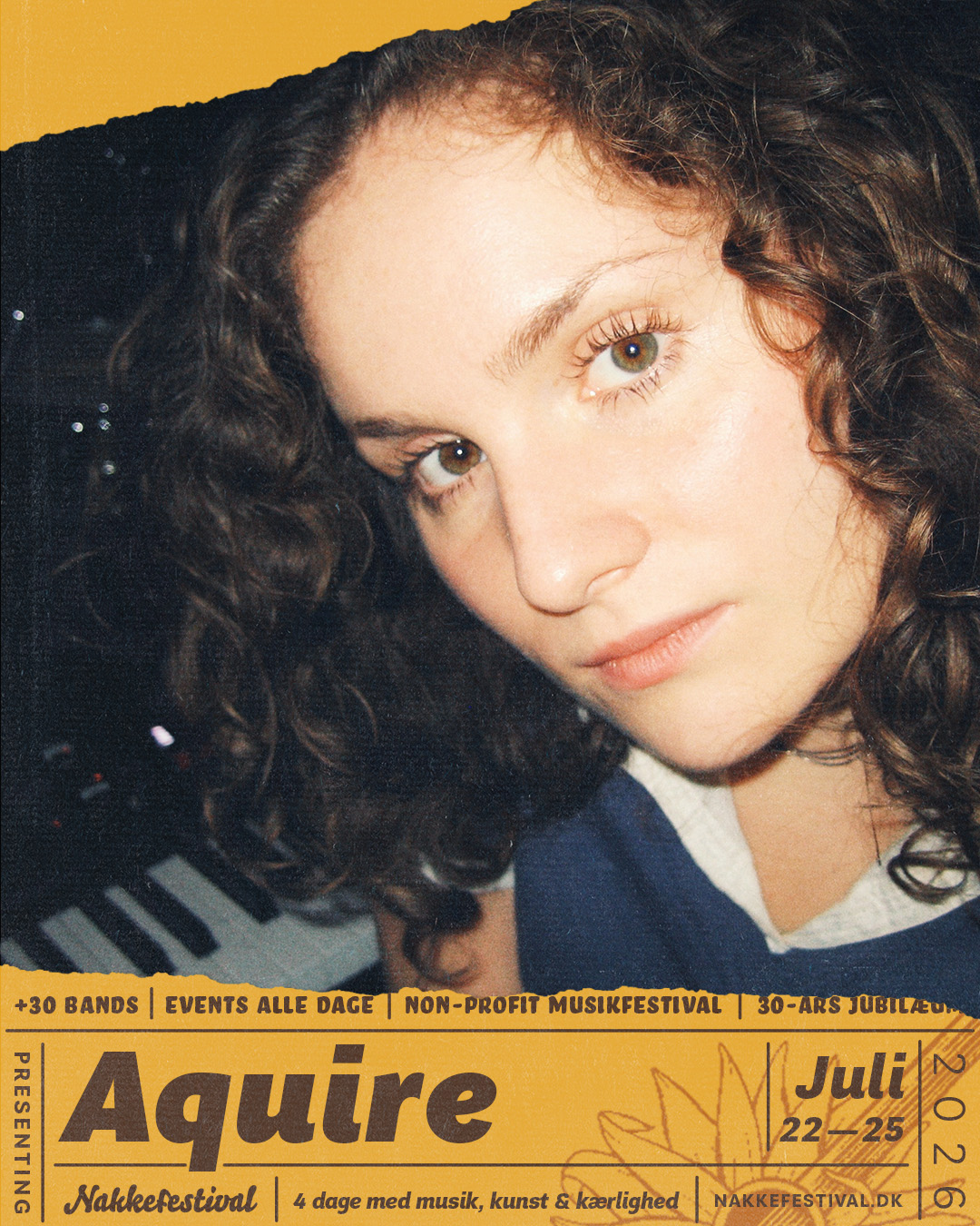 Cover photo of artist