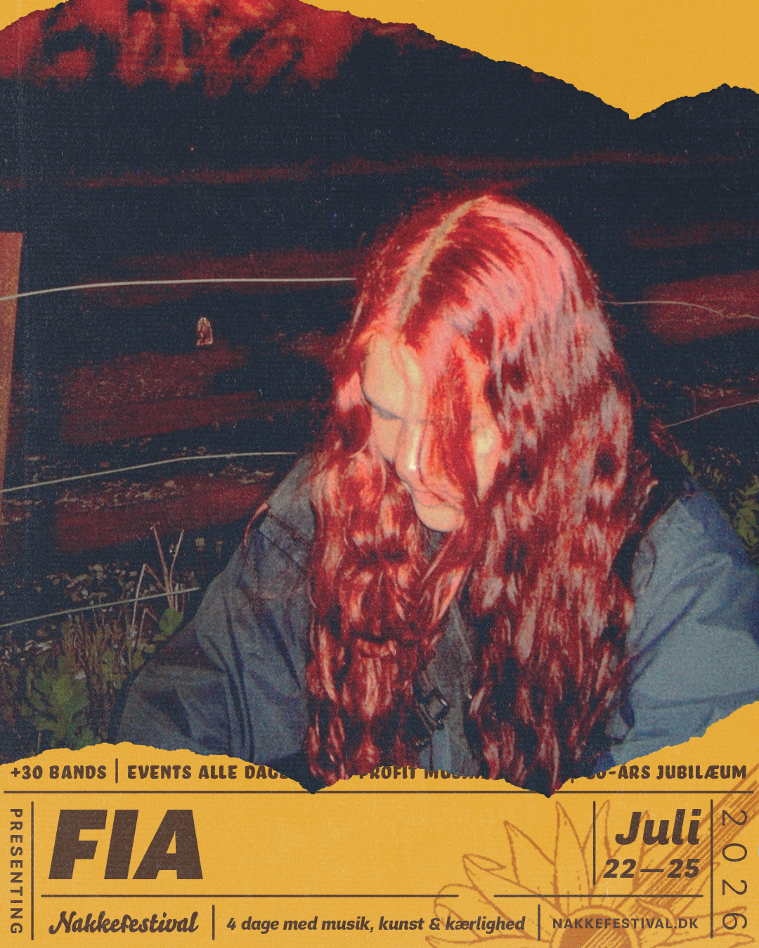 Cover photo of artist
