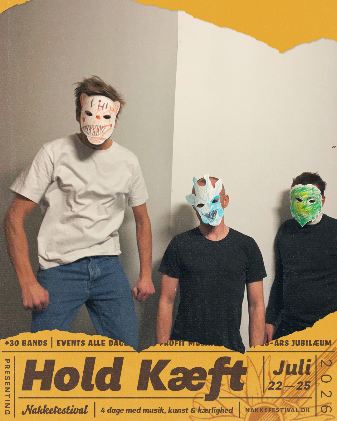 Cover photo of artist