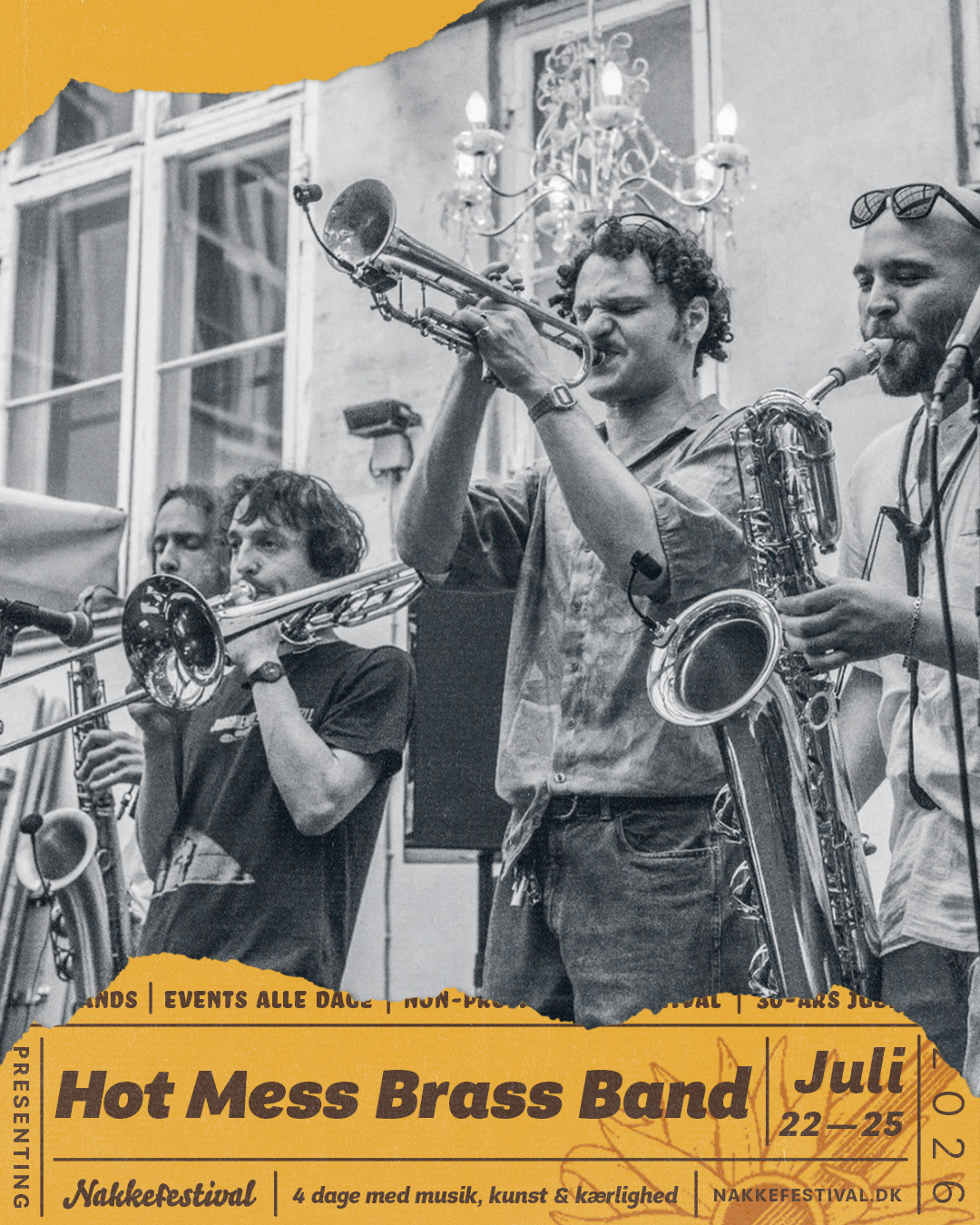 Cover photo of artist