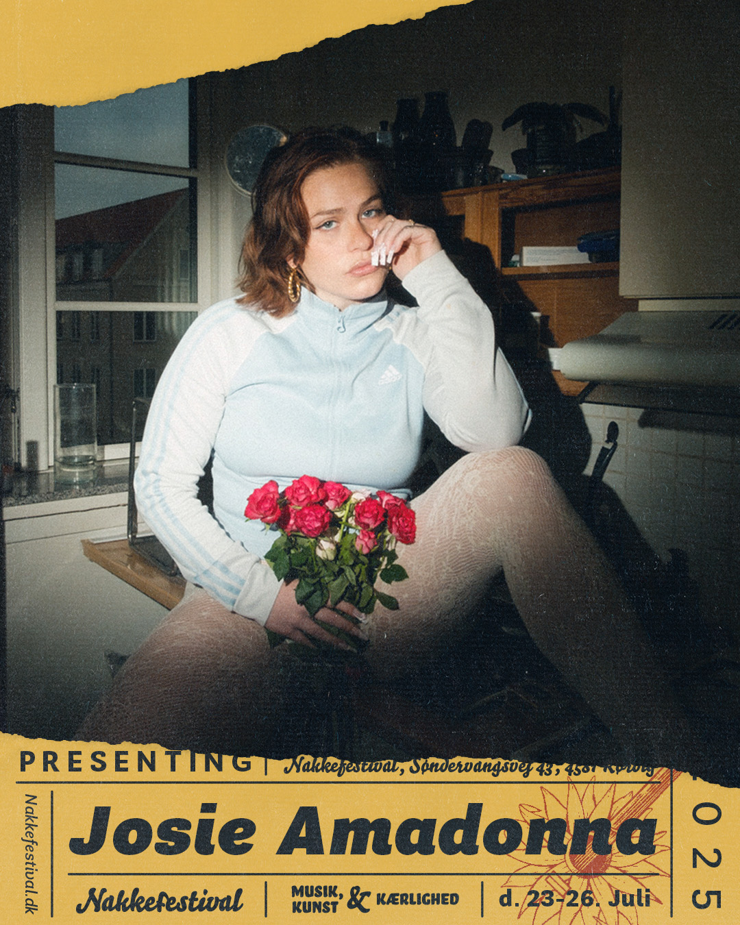 Cover photo of artist
