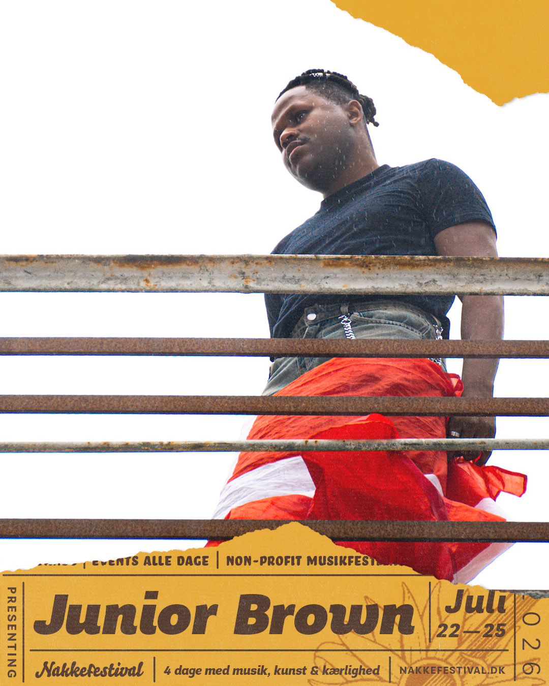 Cover photo of artist