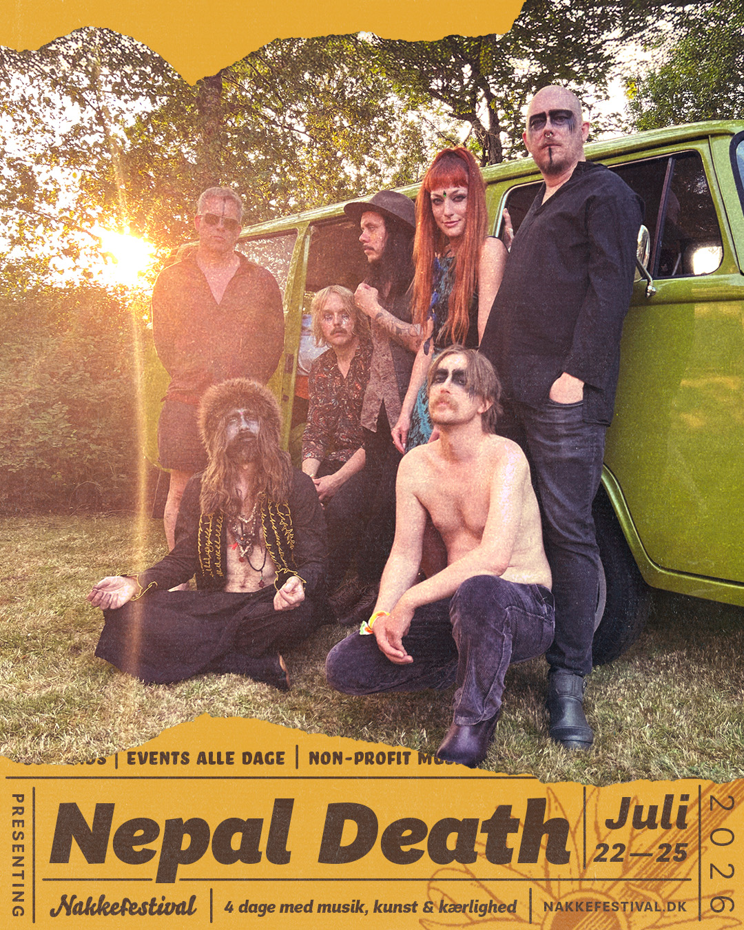 Cover photo of artist