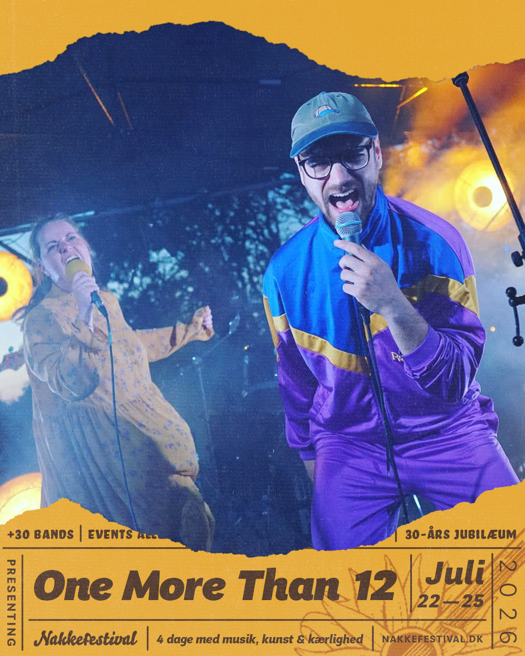 Cover photo of artist