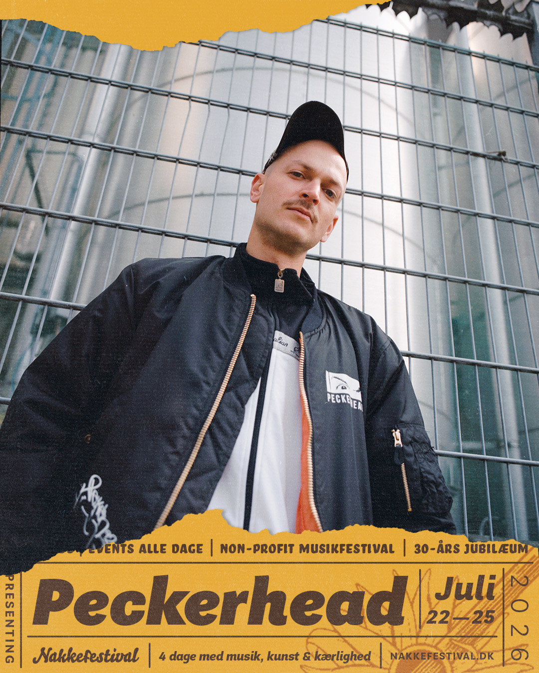 Cover photo of artist